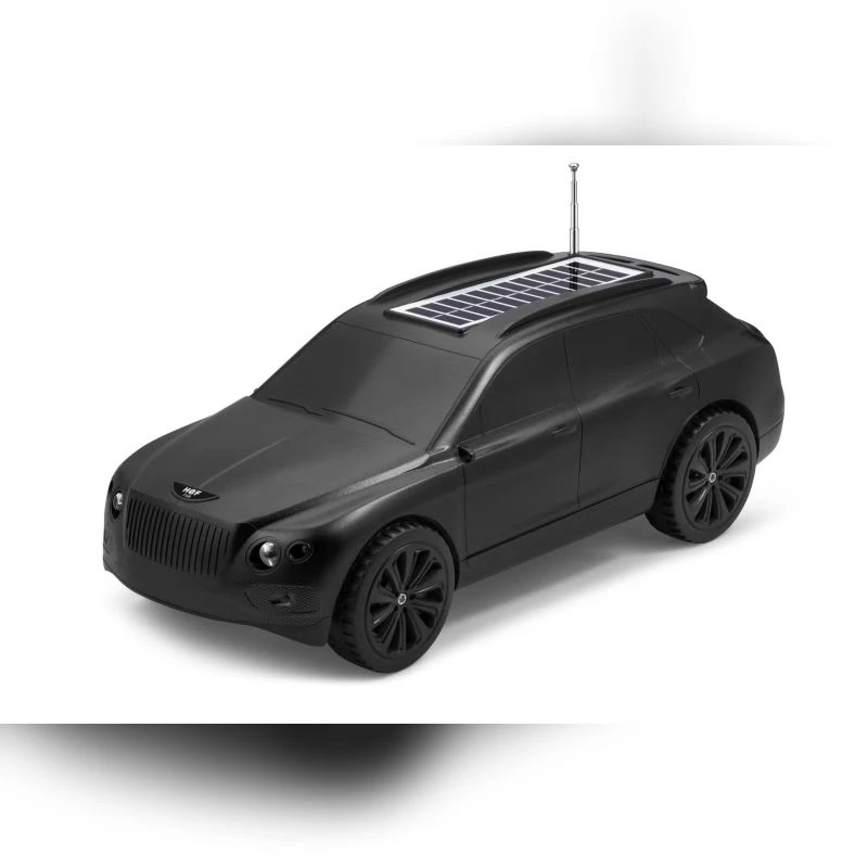 H@F SPEAKER BLUETOOTH BENTLEY SOLAR CHARGE MODEL F68 BLACK - 2