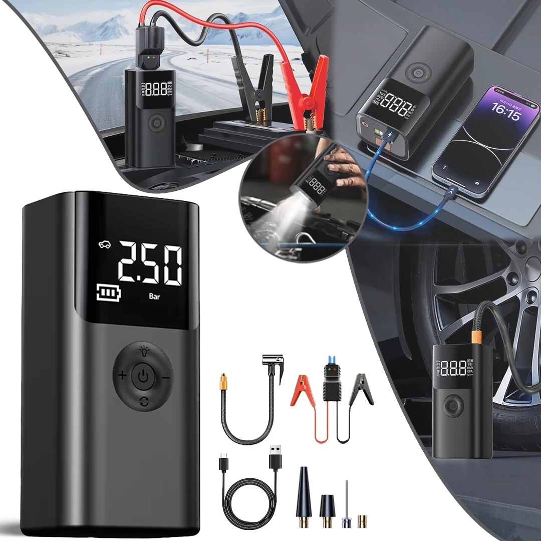 JUMP STARTER & AIR PUMP QS003