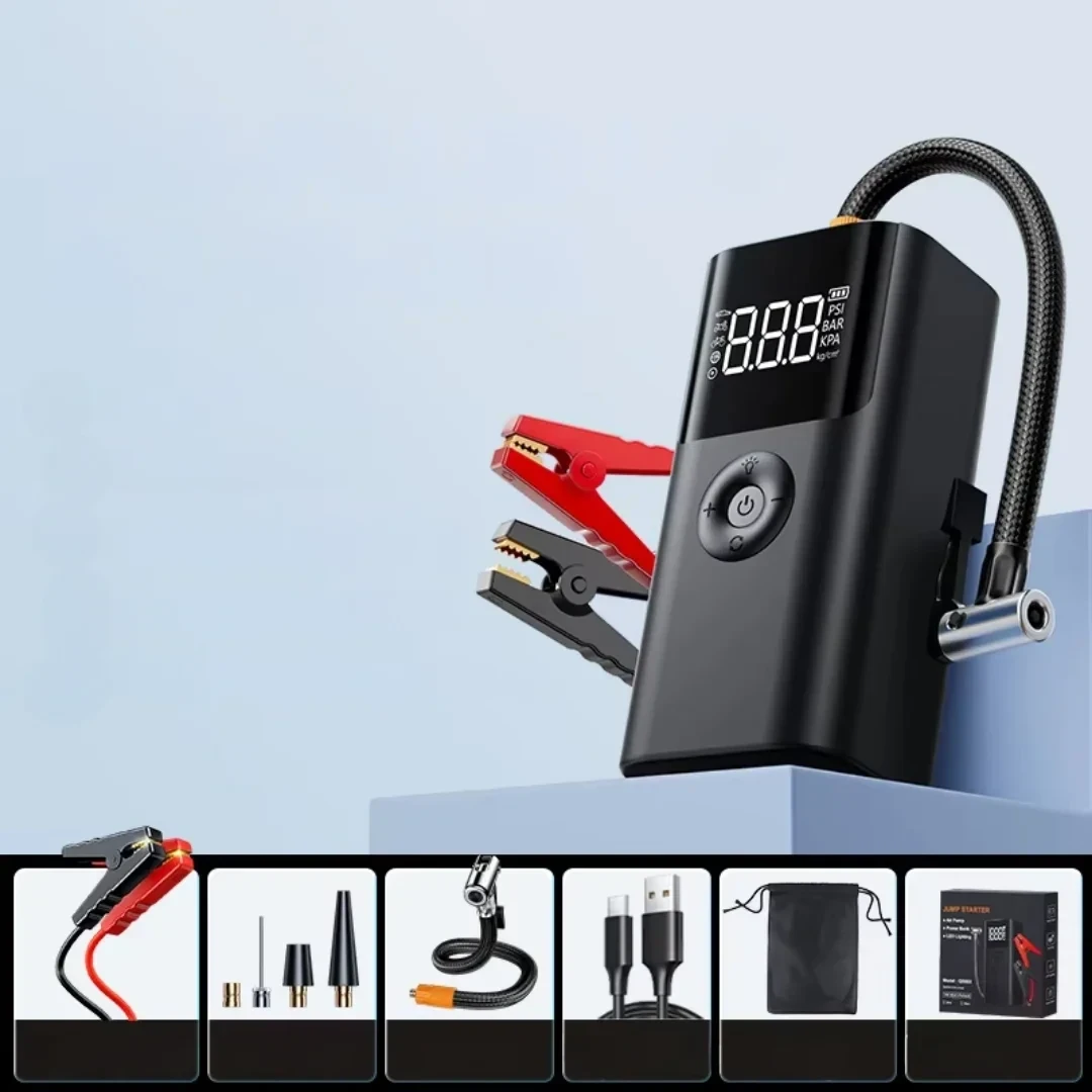 JUMP STARTER & AIR PUMP QS003 - 2