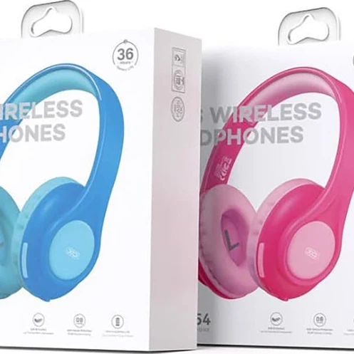 XO BE54 KIDS WIRELESS HEADPHONE BLUE - 2