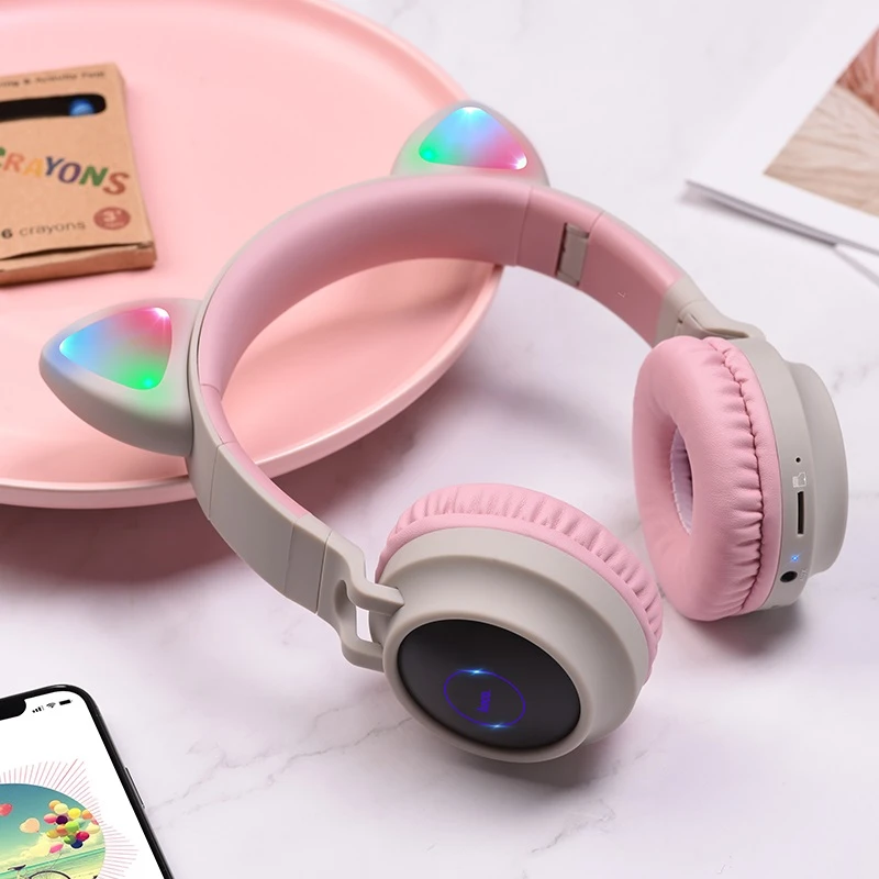 HOCO W27 CHEERFUL WIRELESS HEADPHONES CAT EAR - 5
