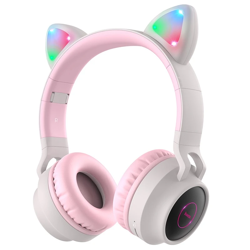 HOCO W27 CHEERFUL WIRELESS HEADPHONES CAT EAR - 4