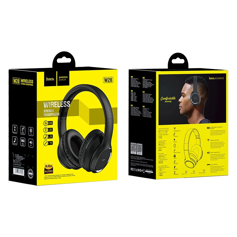 HOCO W28 WIRELESS STEREO HEADPHONE