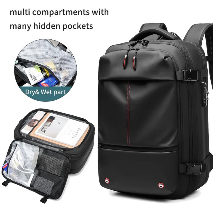 Vacuum Compression Travel Backpack with Pump – Space Saver Bag for Camping & Luggage Travel Backpack with Pump â€“ Space Saver Bag for Camping & Luggage
