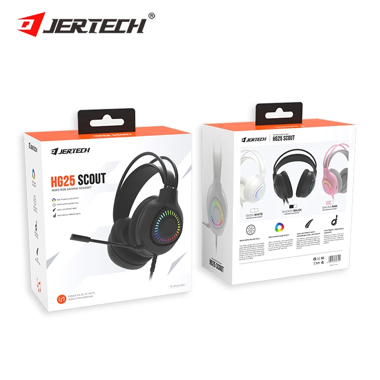 JERTECH HG01 SCOUT USB GAMING HEADPHONES 7.1