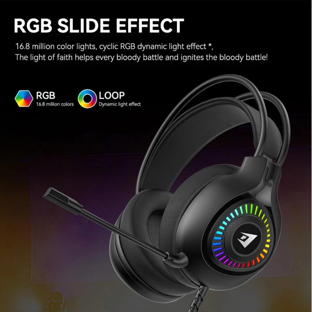 JERTECH HG01 SCOUT USB GAMING HEADPHONES 7.1 - 4