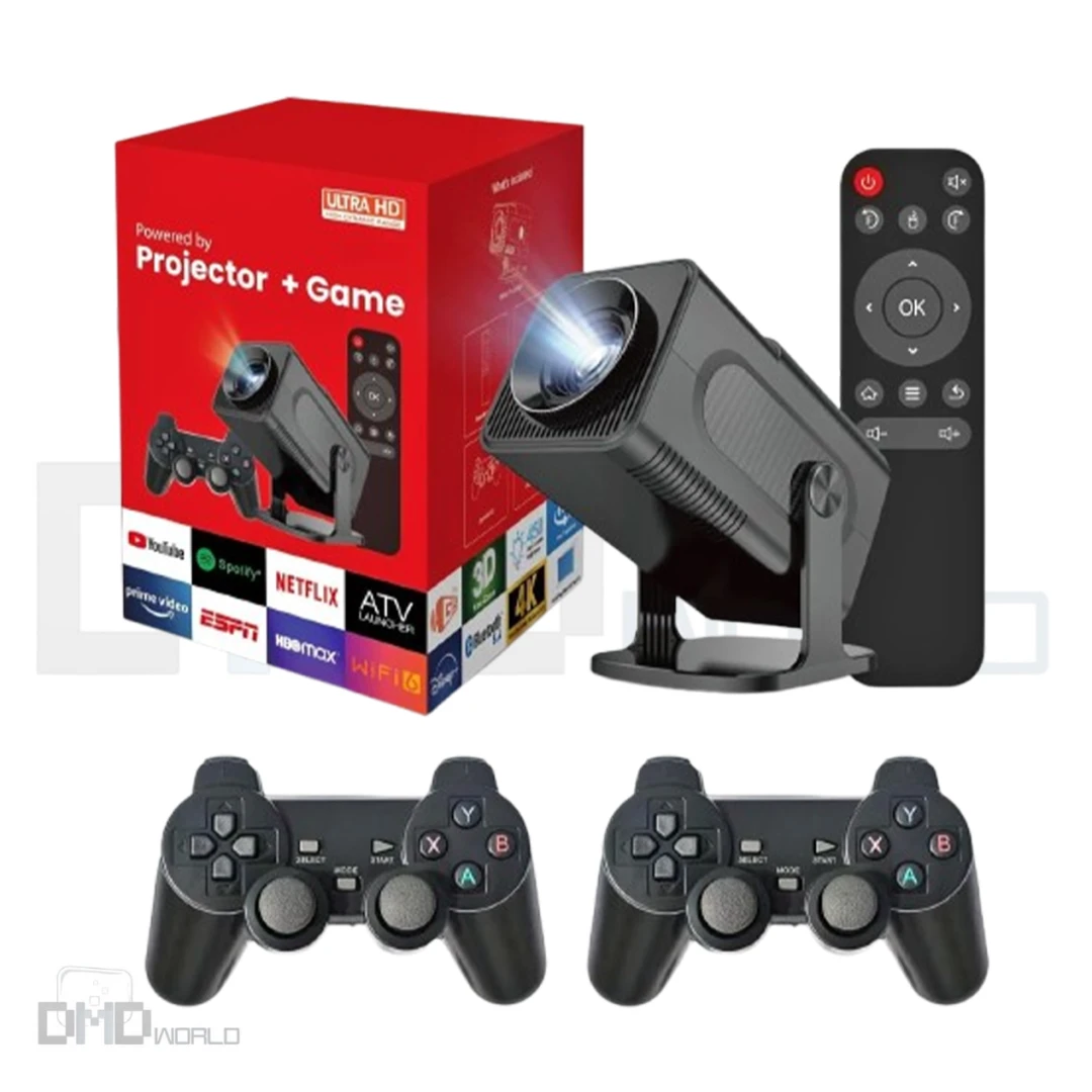HY320 ANDROID PROJECTOR WITH GAMING CONSOLE 2 IN 1 20K GAMES