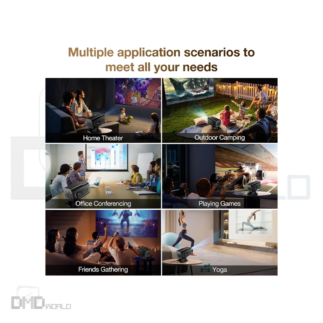 HY320 ANDROID PROJECTOR WITH GAMING CONSOLE 2 IN 1 20K GAMES - 3