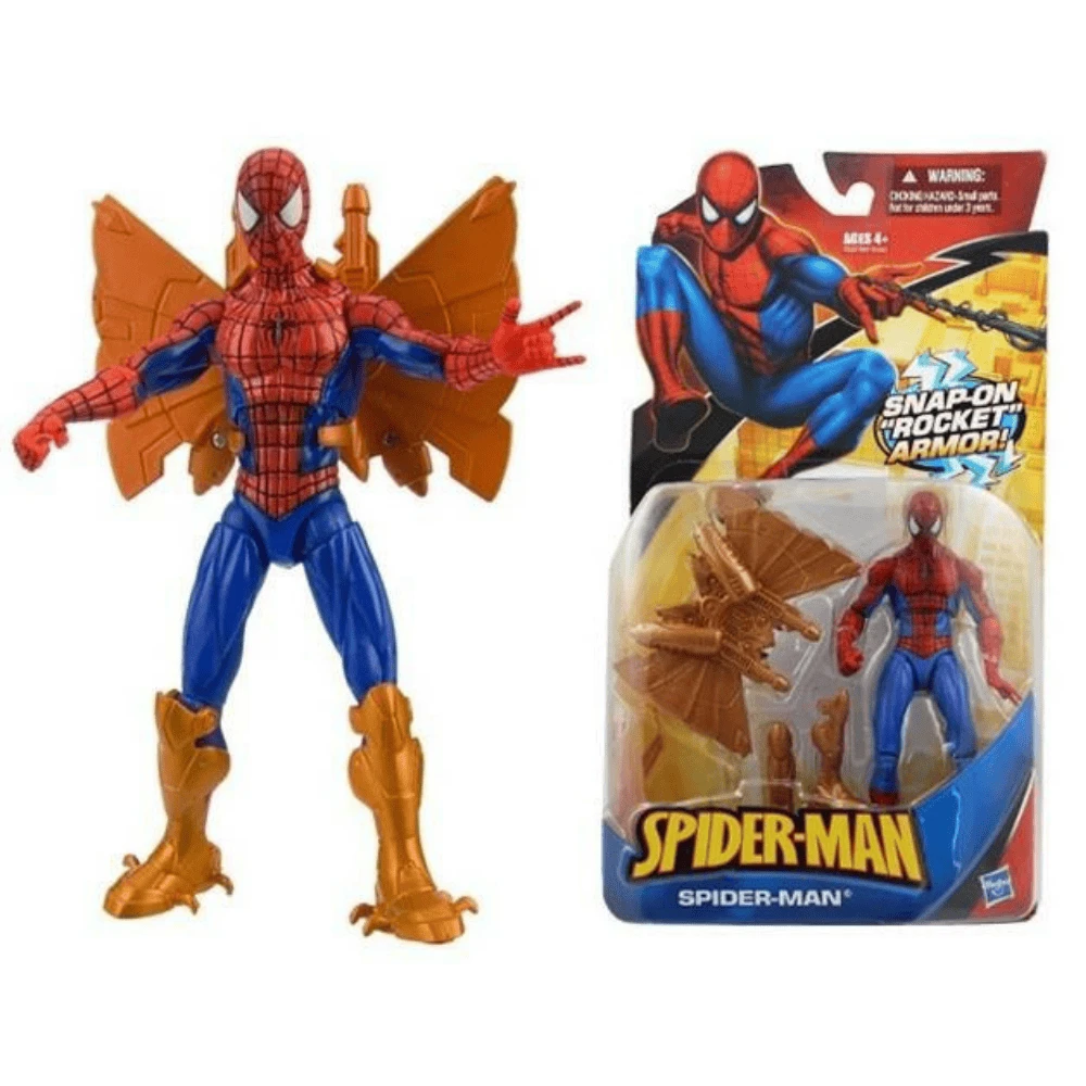 MARVEL LEGENDS SPIDERMAN ROCKET ARMOR SNAP ON COMPLETE CLASSICS