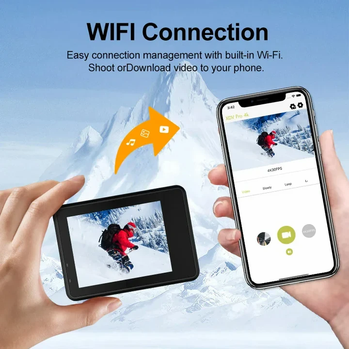 4K Action Camera With Sony IMX179 Sensor - 5