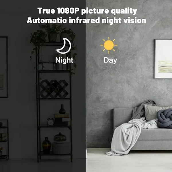 Spy Wifi Clock Hidden Camera - 7