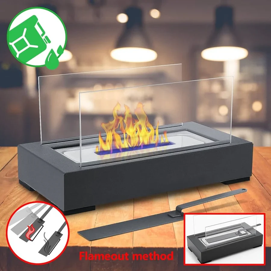 Table Fire Place Ethanol For Indoor & Outdoor - 7