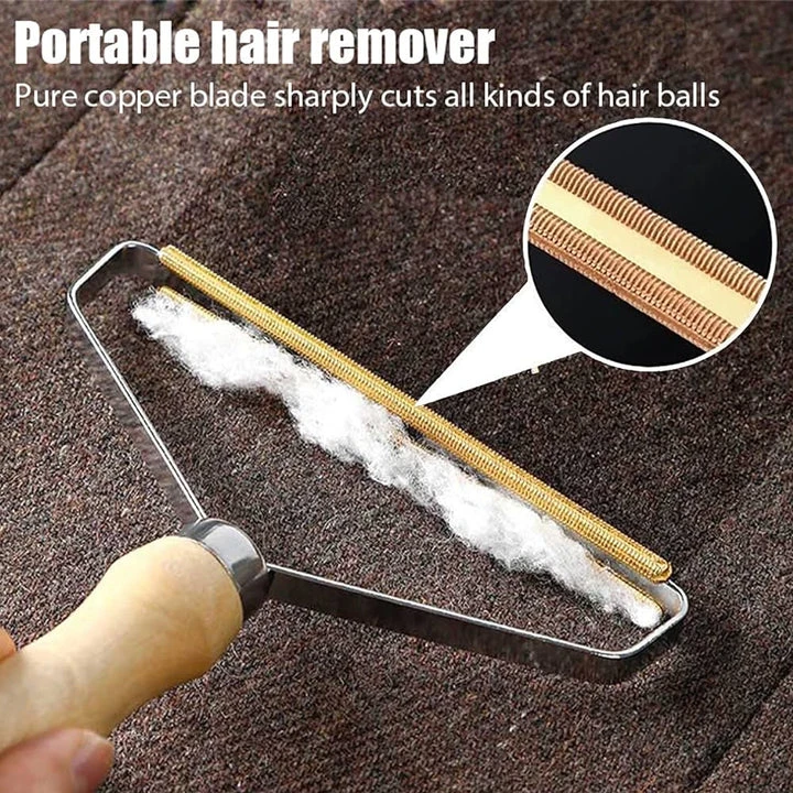 Mini Portable Lint Remover Fuzz Fabric Shaver Brush Tool Fur Remover - 4