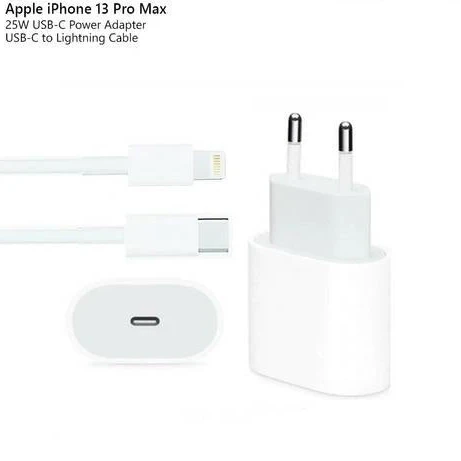 25W PD Adapter Charger USB-C To Lightning Cable For IPhone - 2