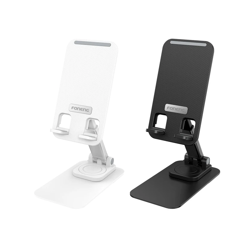 FONENG CP125 METAL SWIVEL DESKTOP STAND WHITE - 3