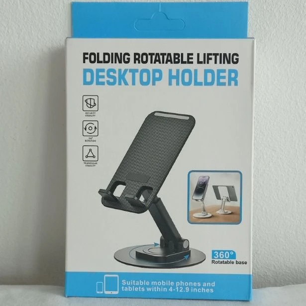 FOLDING ROTATABLE LIFTING DESKTOP HOLDER - 3
