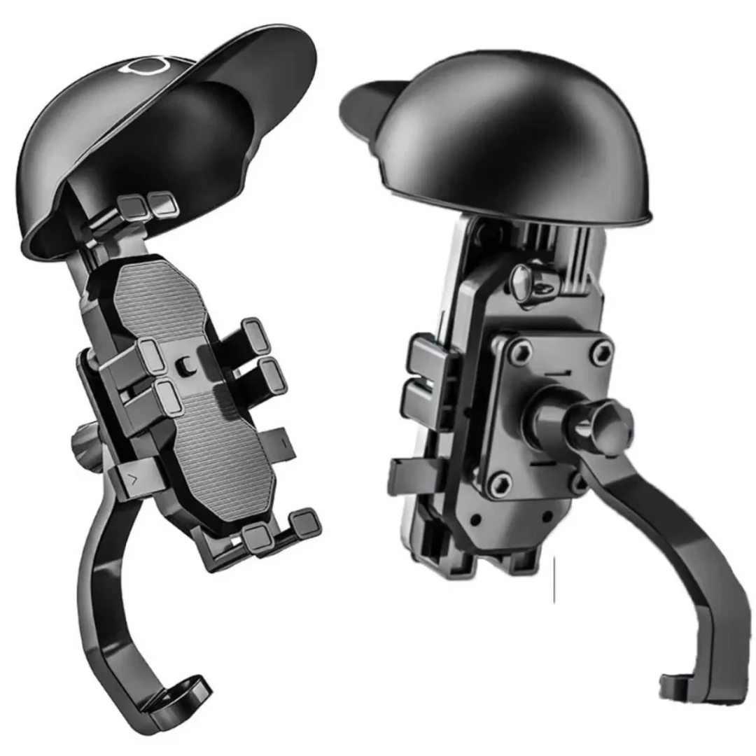 SHADE FROM THE SUN AND RAIN SMALL HELMET PHONE HOLDER - 2