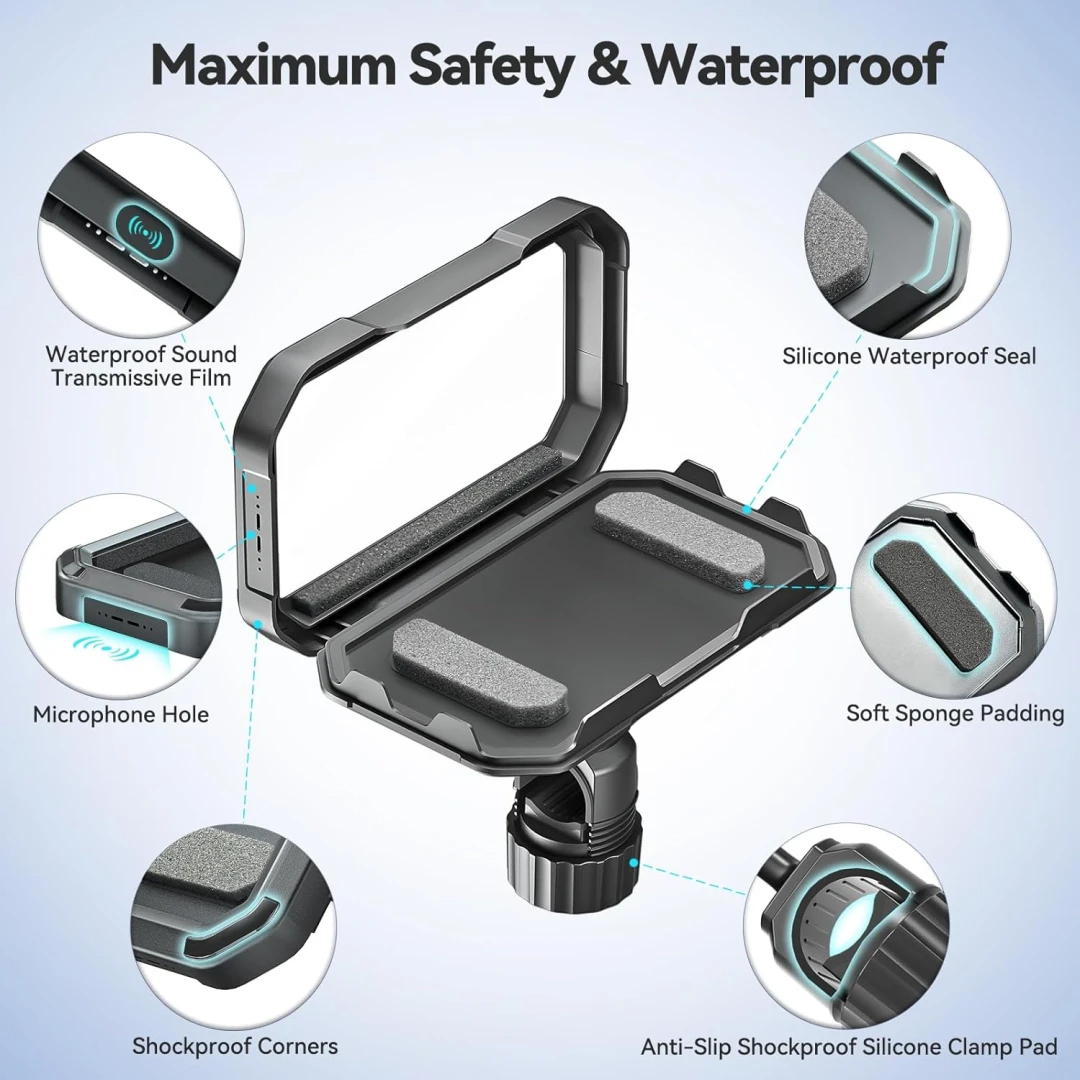 WEATHER RESISTANT BIKE/ MOTORBIKE MOUNT - 5