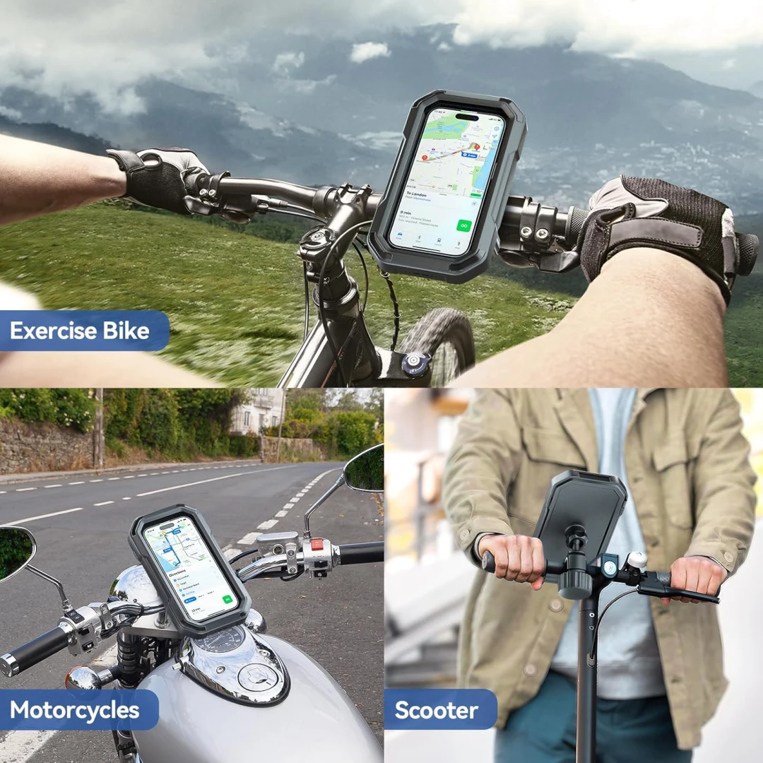 WEATHER RESISTANT BIKE/ MOTORBIKE MOUNT - 8
