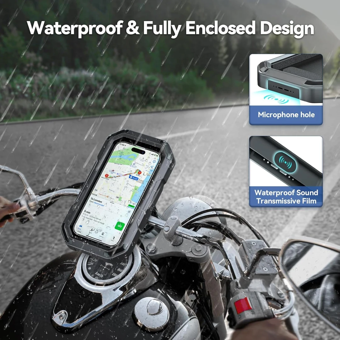 WEATHER RESISTANT BIKE/ MOTORBIKE MOUNT - 9
