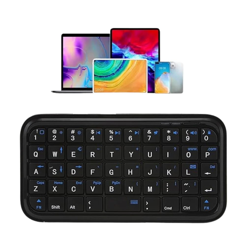 Wireless Keyboard Rechargeable Bluetooth 3.0 Super Mini