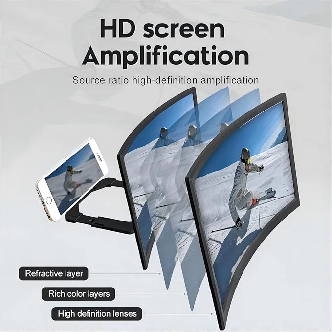 SCREEN MAGNIFIER FOR PHONES 12" - 6