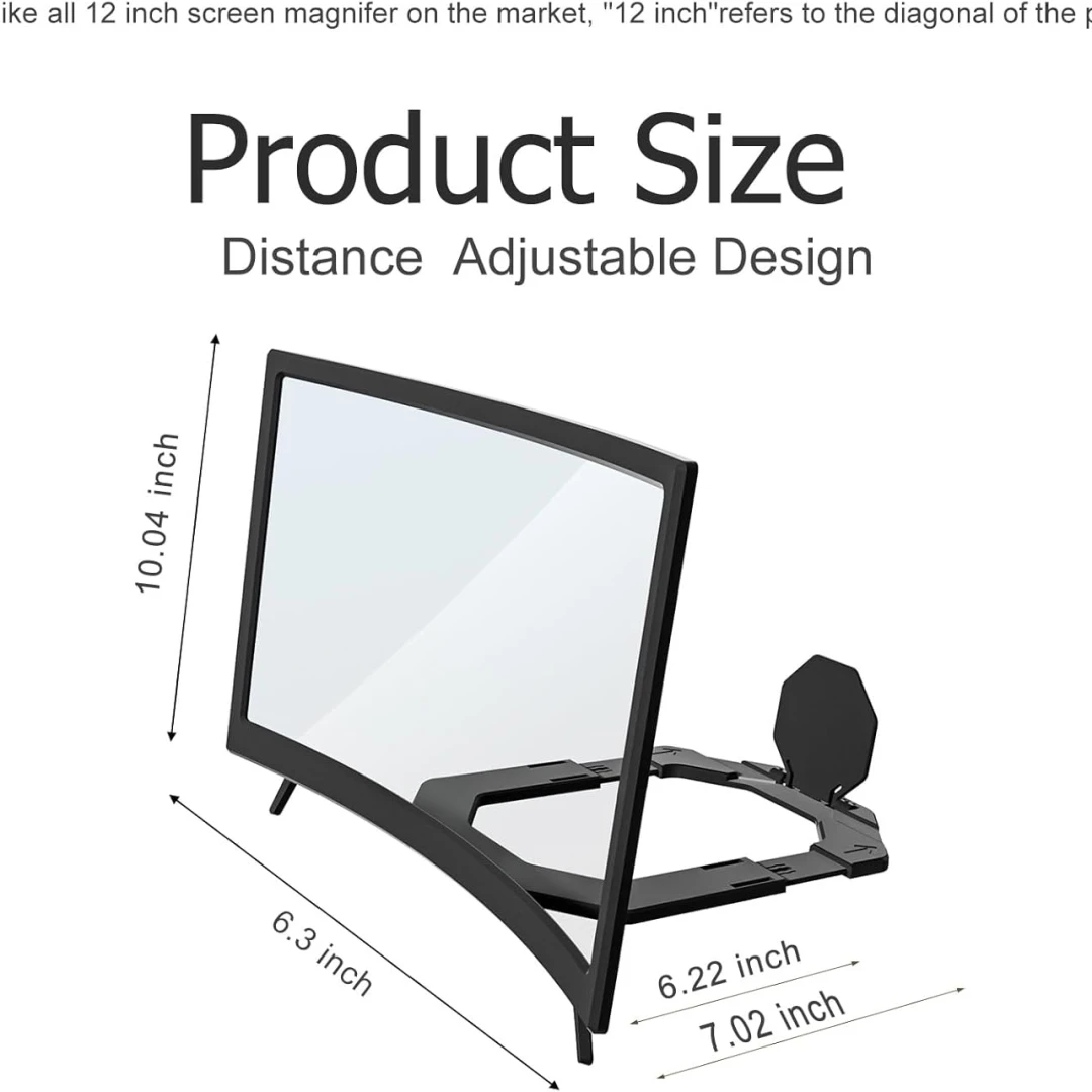 SCREEN MAGNIFIER FOR PHONES 12" - 7