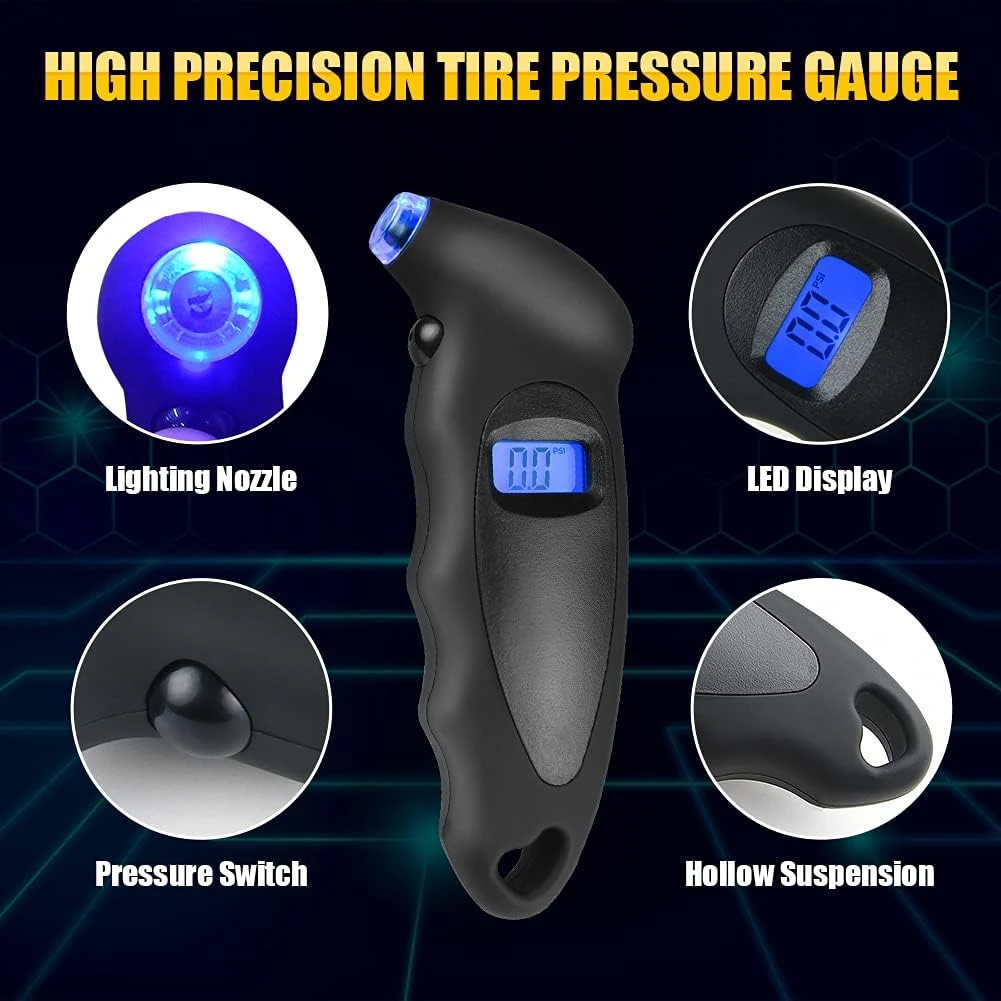 DIGITAL TIRE PRESSURE GAUGE - 4