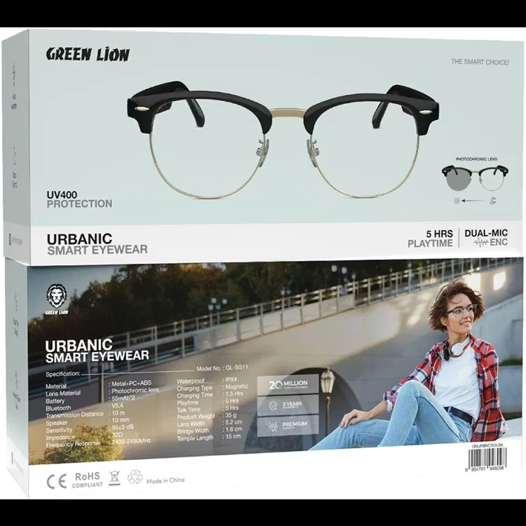 GREEN LION URBANIC EYEWEAR SMART GLASSES