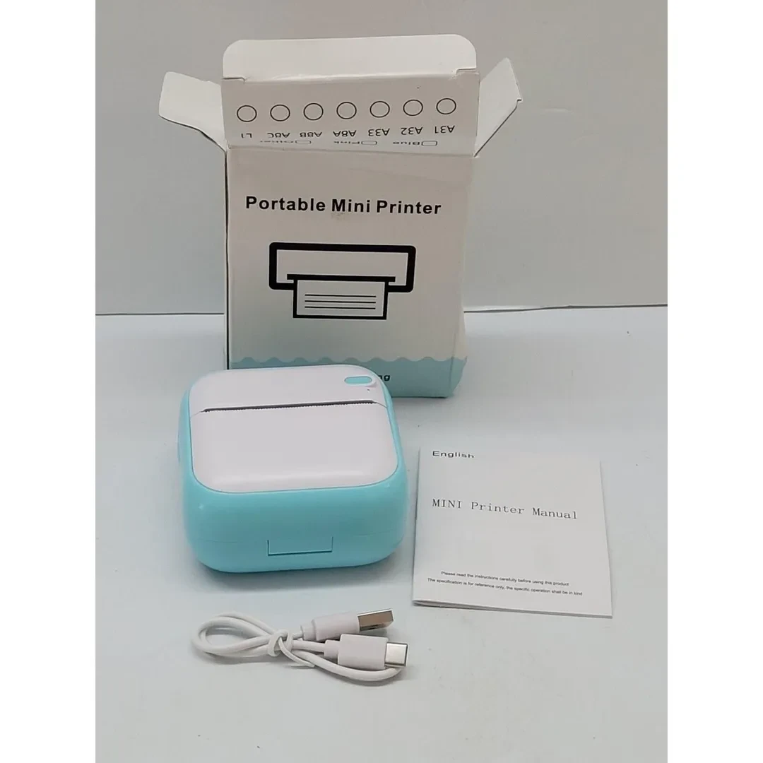 PORTABLE MINI PRINTER BT INSTANT PRINTING