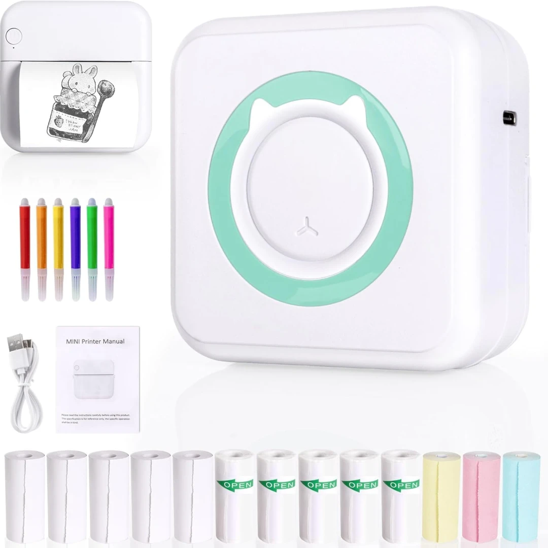 PORTABLE MINI PRINTER BT INSTANT PRINTING