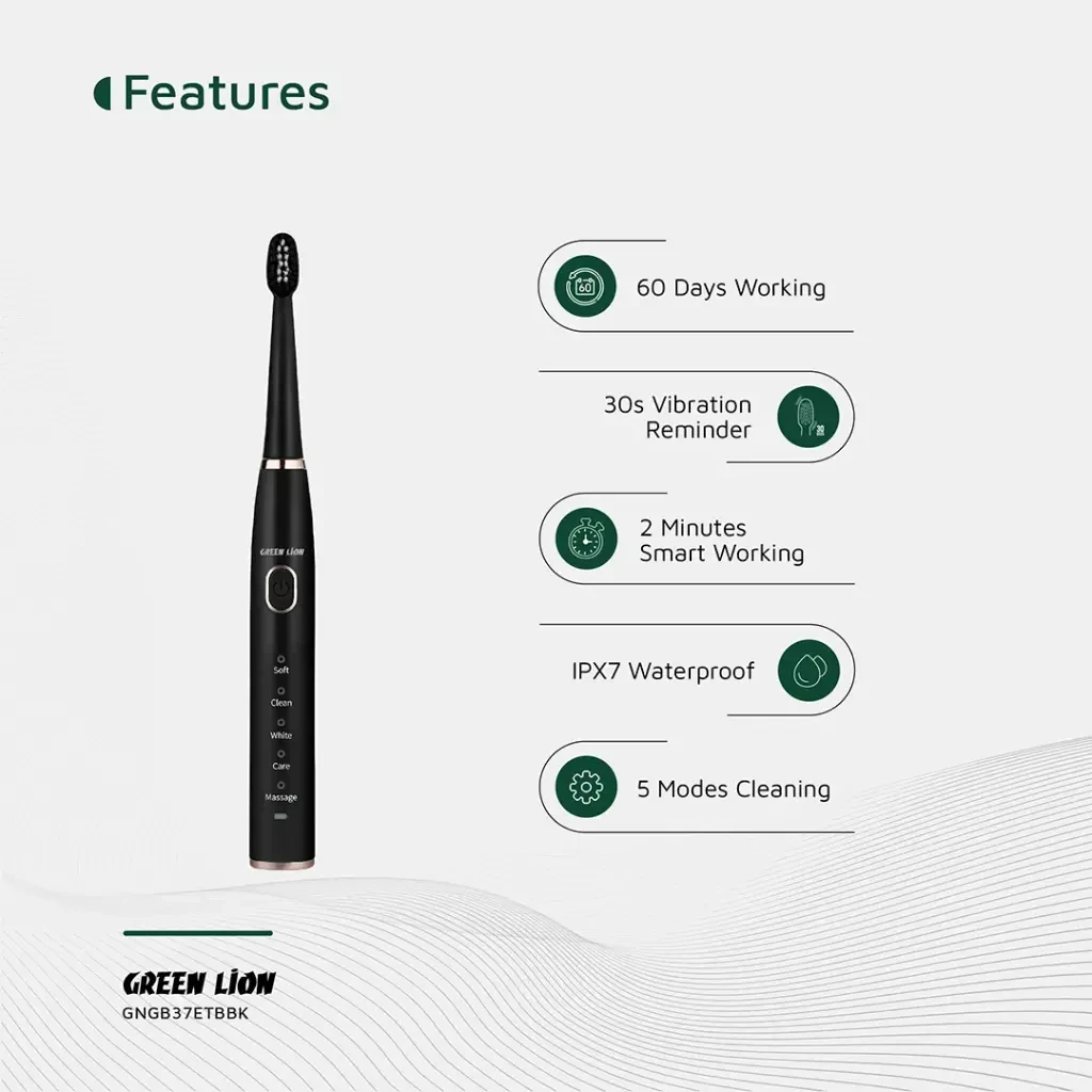 GREEN LION GB-37 ELECTRIC TOOTHBRUSH - 4