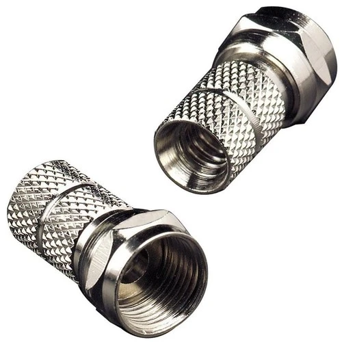 Generic (APFT11) RG59 F-7210 Twist-on Connector - Metallic