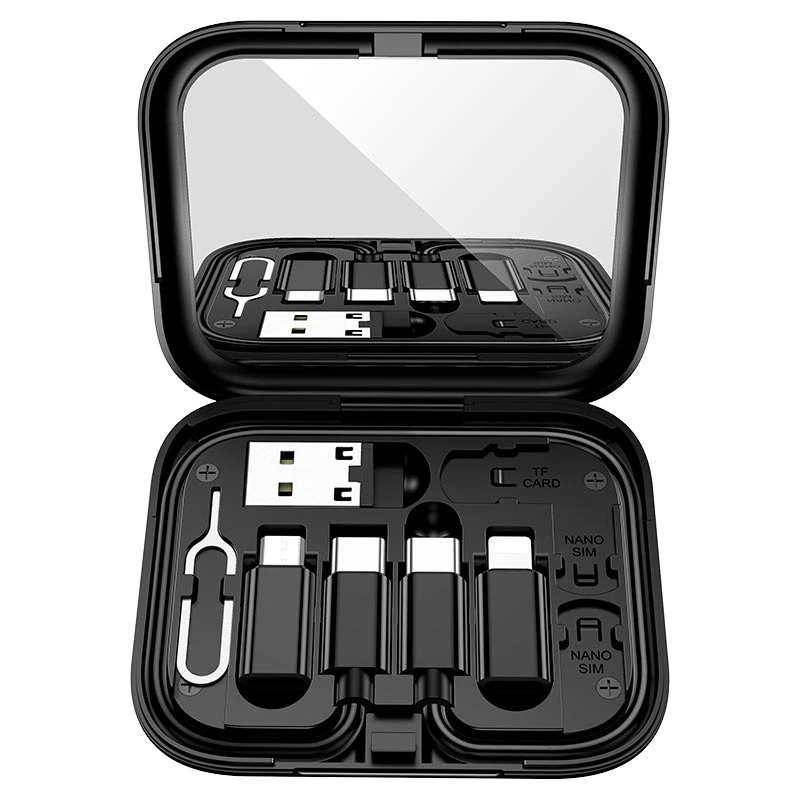 HOCO U114 MULTIFUNCTION CHARGING DATA CABLE SET - 2