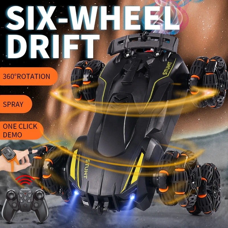 CAR SPRAY DRIFT WITH REMOTE CONTROL 2380-1