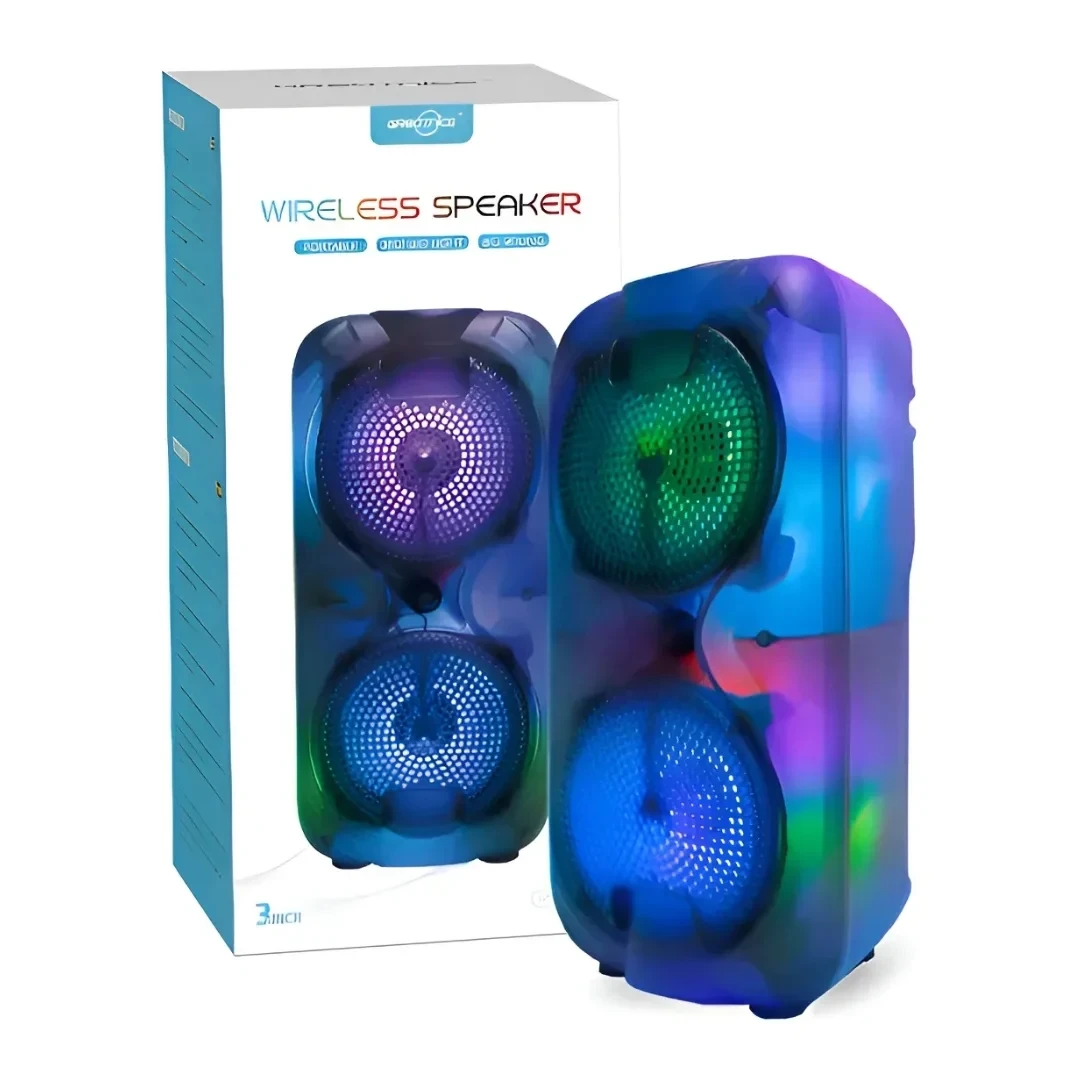 FANTASTIC  GTS2083 3" WIRELESS SPEAKER DOUBLE RGB