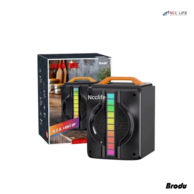 BRODU LONG TIME BTS1963 3" WIRELESS SPEAKER RGB