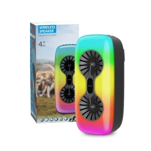 FANTASTIC  KTX1476 4" WIRELESS SPEAKER DOUBLE RGB