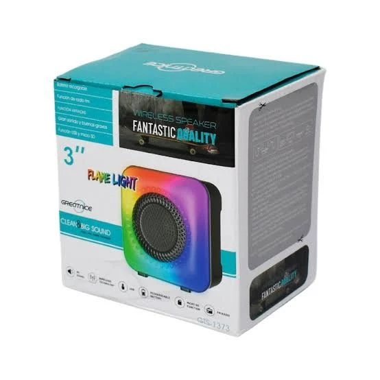 FANTASTIC  GTS1373 3" WIRELESS SPEAKER RGB