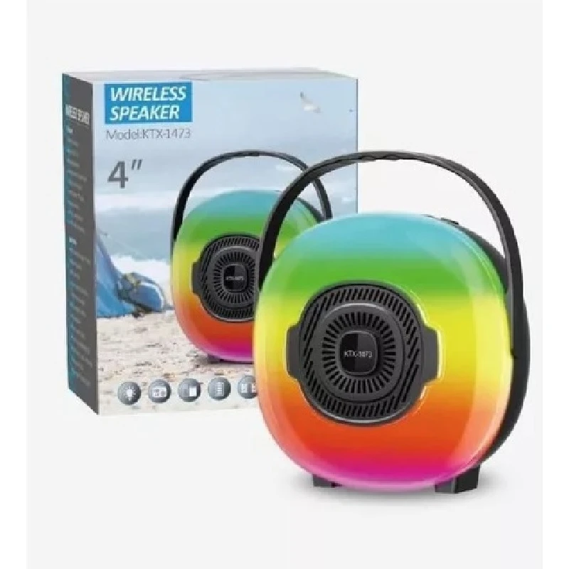FANTASTIC  KTX1473 4" WIRELESS SPEAKER RGB
