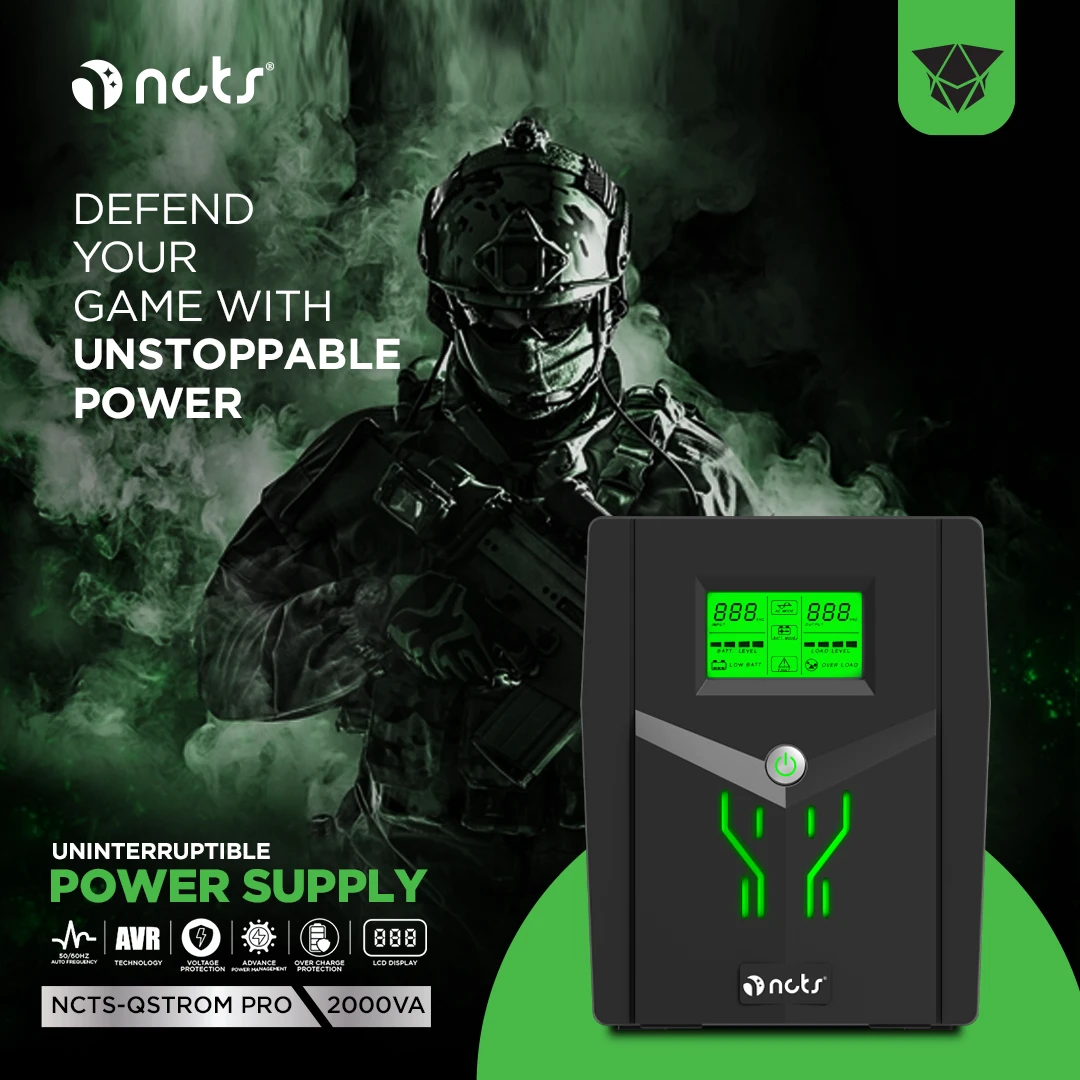 NCTS QSTROM PRO 2000VA (12000WATT) - 2