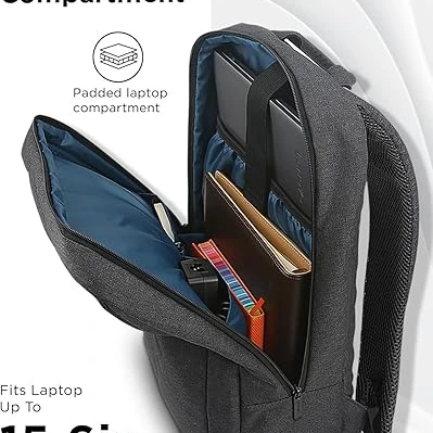 Lenovo (B210) Backpack 15.6" - Polyester Material - Black - 4