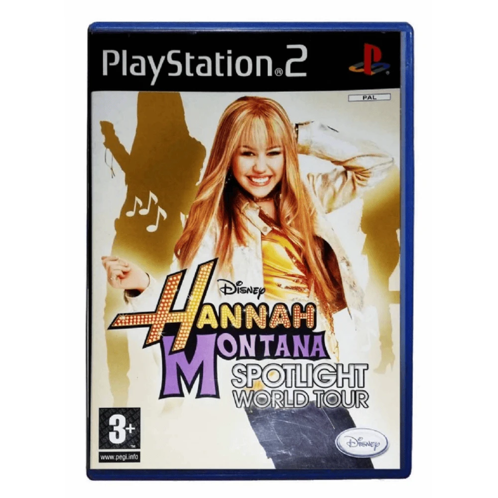HANNAH MONTANA: SPOTLIGHT WORLD TOUR - PlayStation 2 | PS2 (Used)