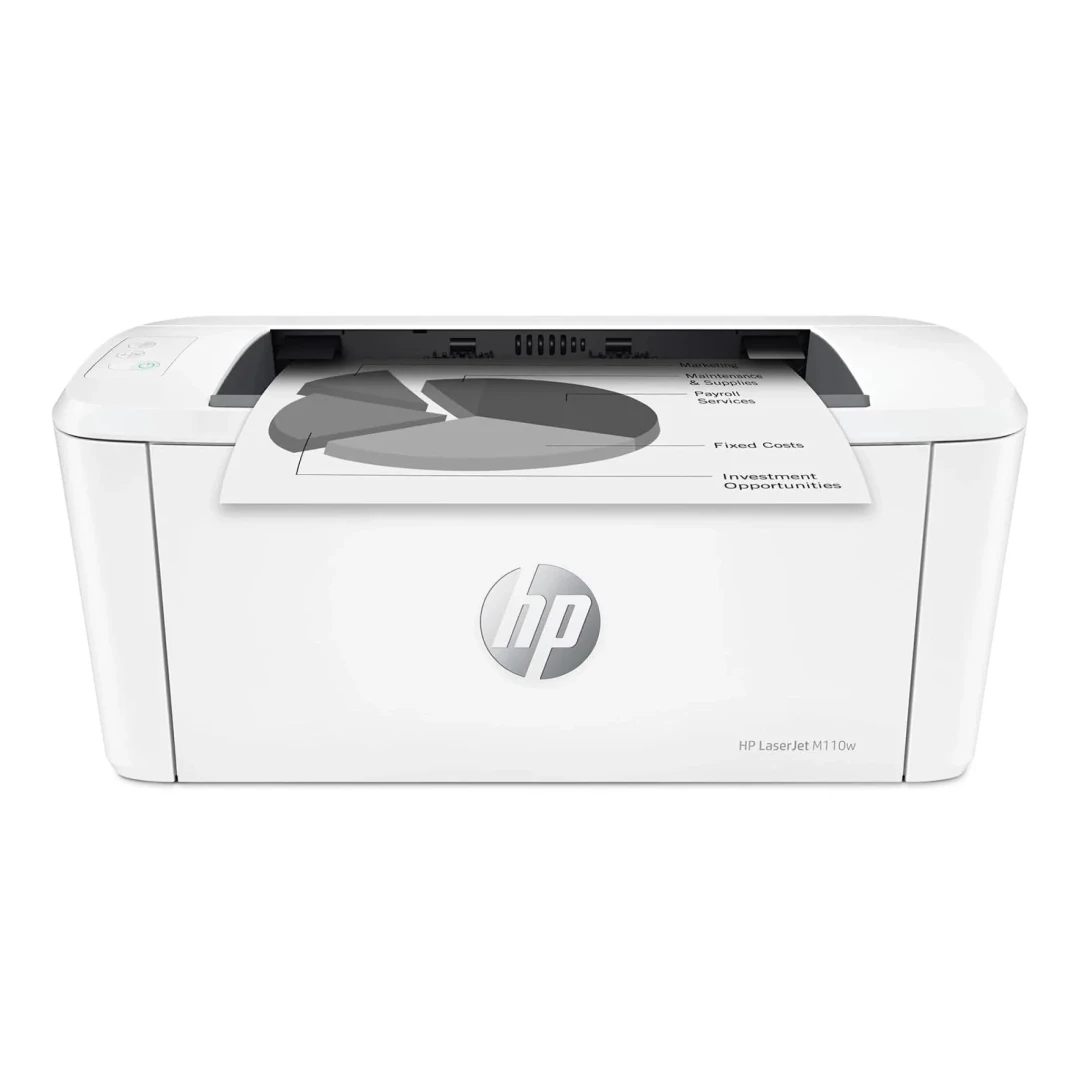 HP (7MD67A) M111w Monochrome LaserJet Printer - Print - White - 2