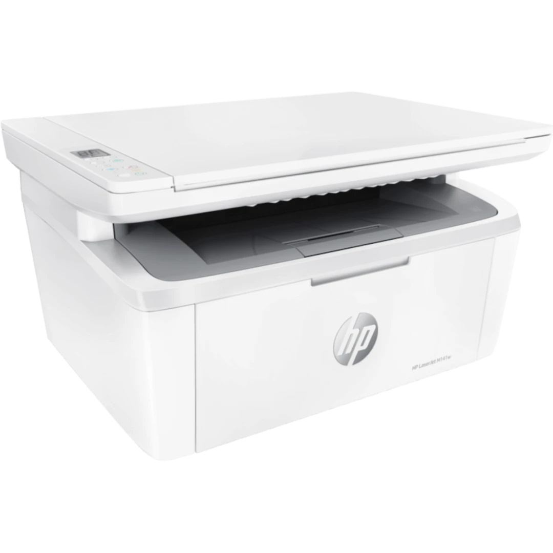 HP (7MD74A) MFP M141w Monochrome LaserJet Printer - Print, Copy, Scan - Wifi - White