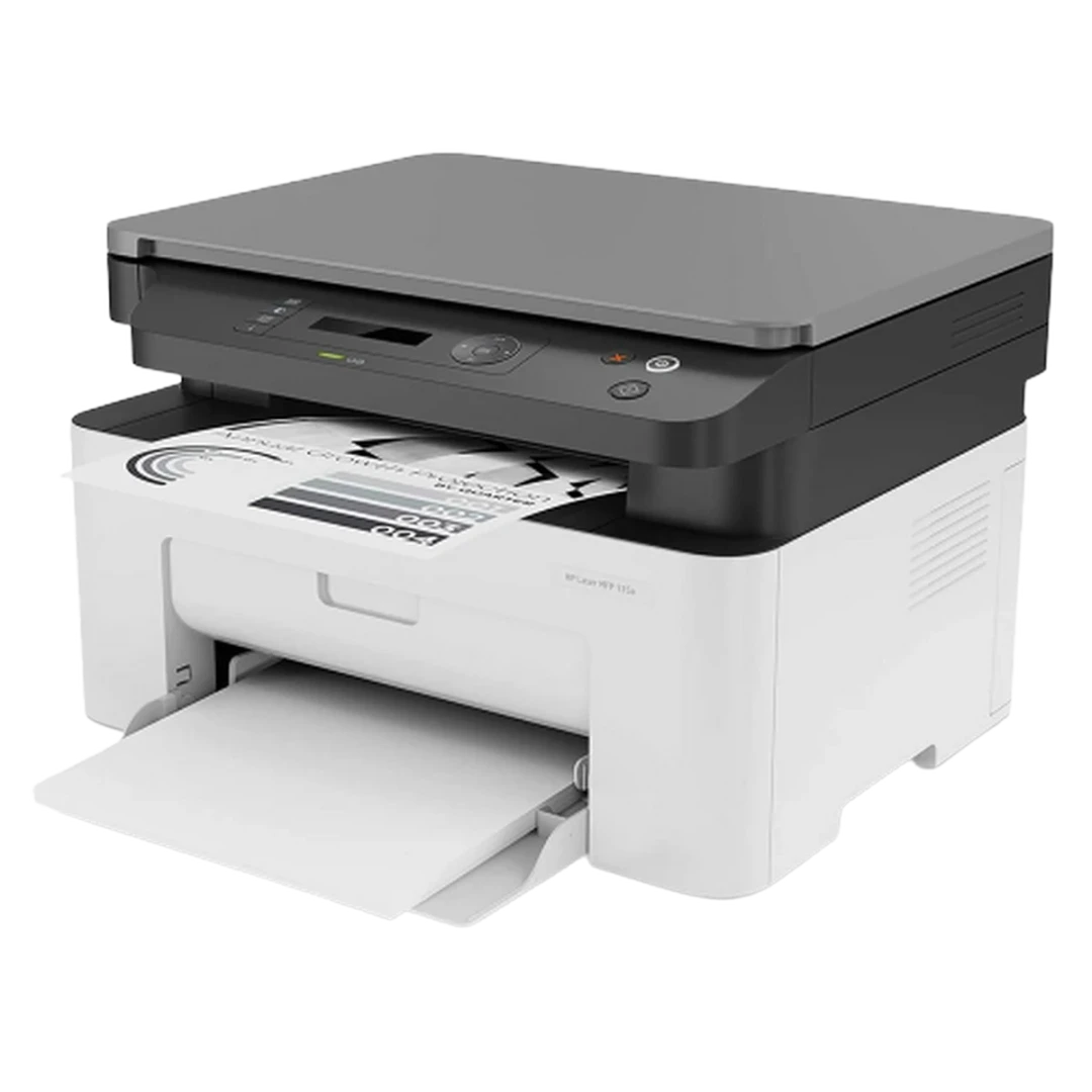 HP (4ZB82A) M135a Laser MFP MonoChrome Printer - Print:Scan;Copy - White