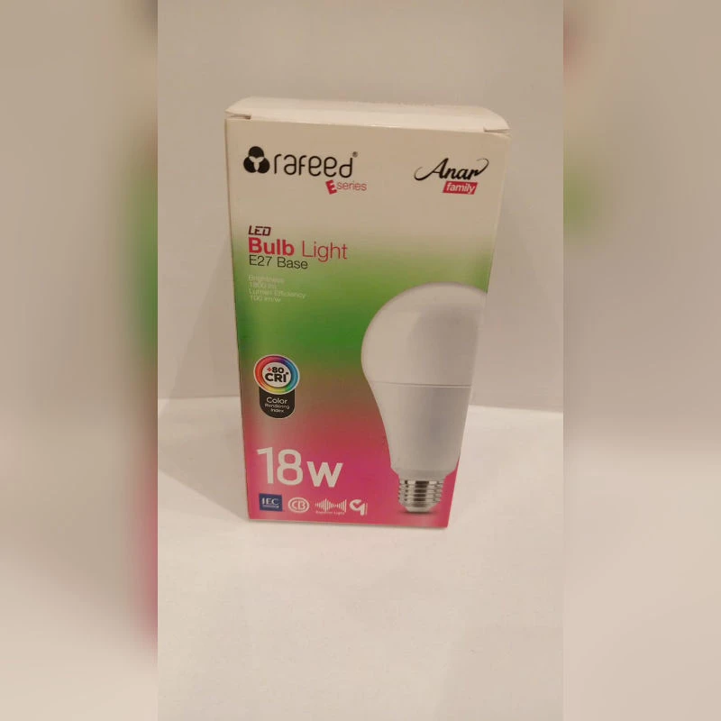 RAFEED AN60024-2 LED BULB LIGHT 18W COOL WHITE