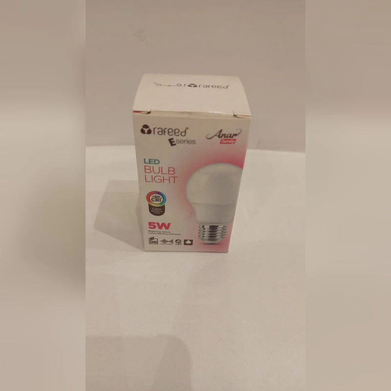 RAFEED AN60014 LED BULB LIGHT 5W COOL WHITE