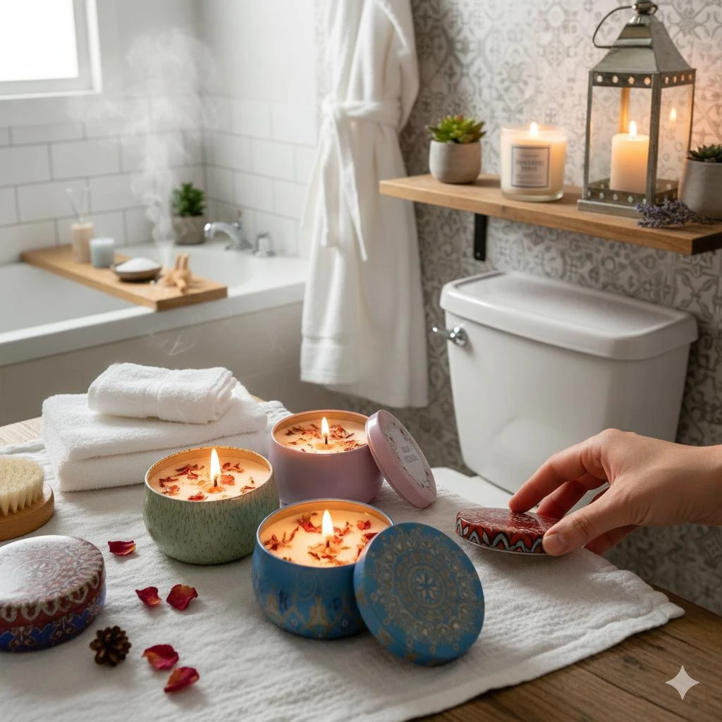 Toilet Smelling Candles