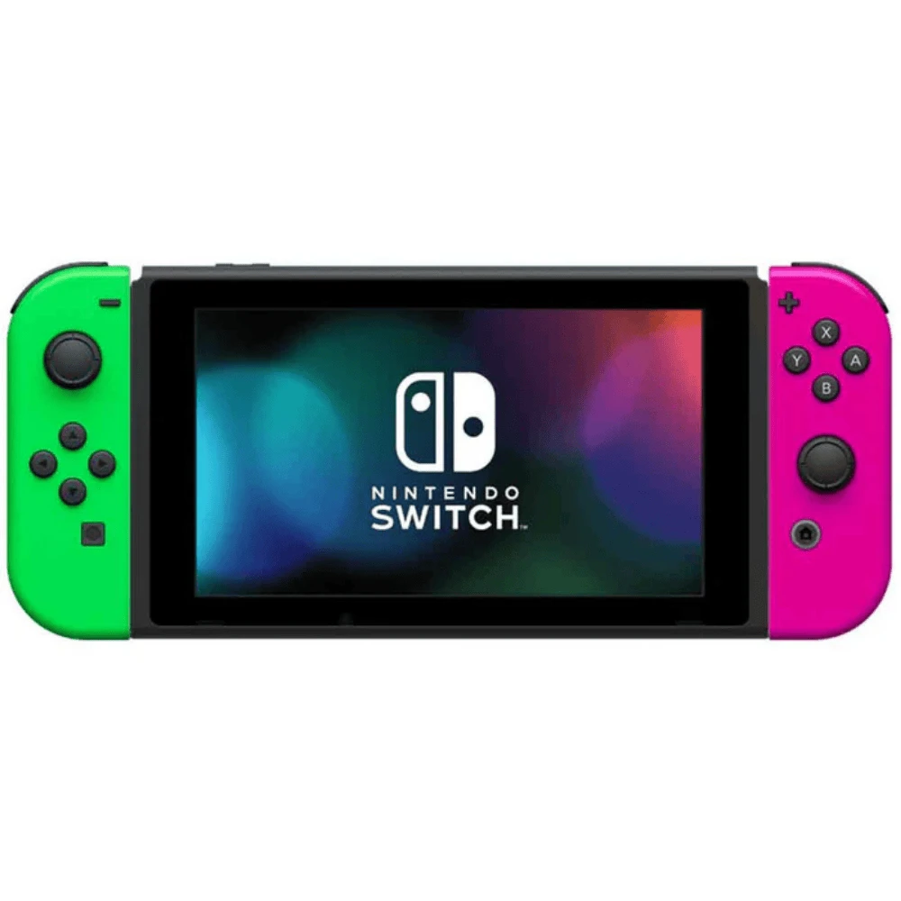 Nintendo Switch V1 - Neon Pink/Green JoyCon (Used)